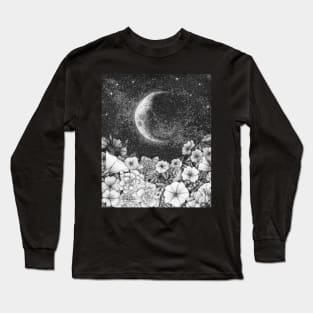 Moonlight in the Garden Long Sleeve T-Shirt